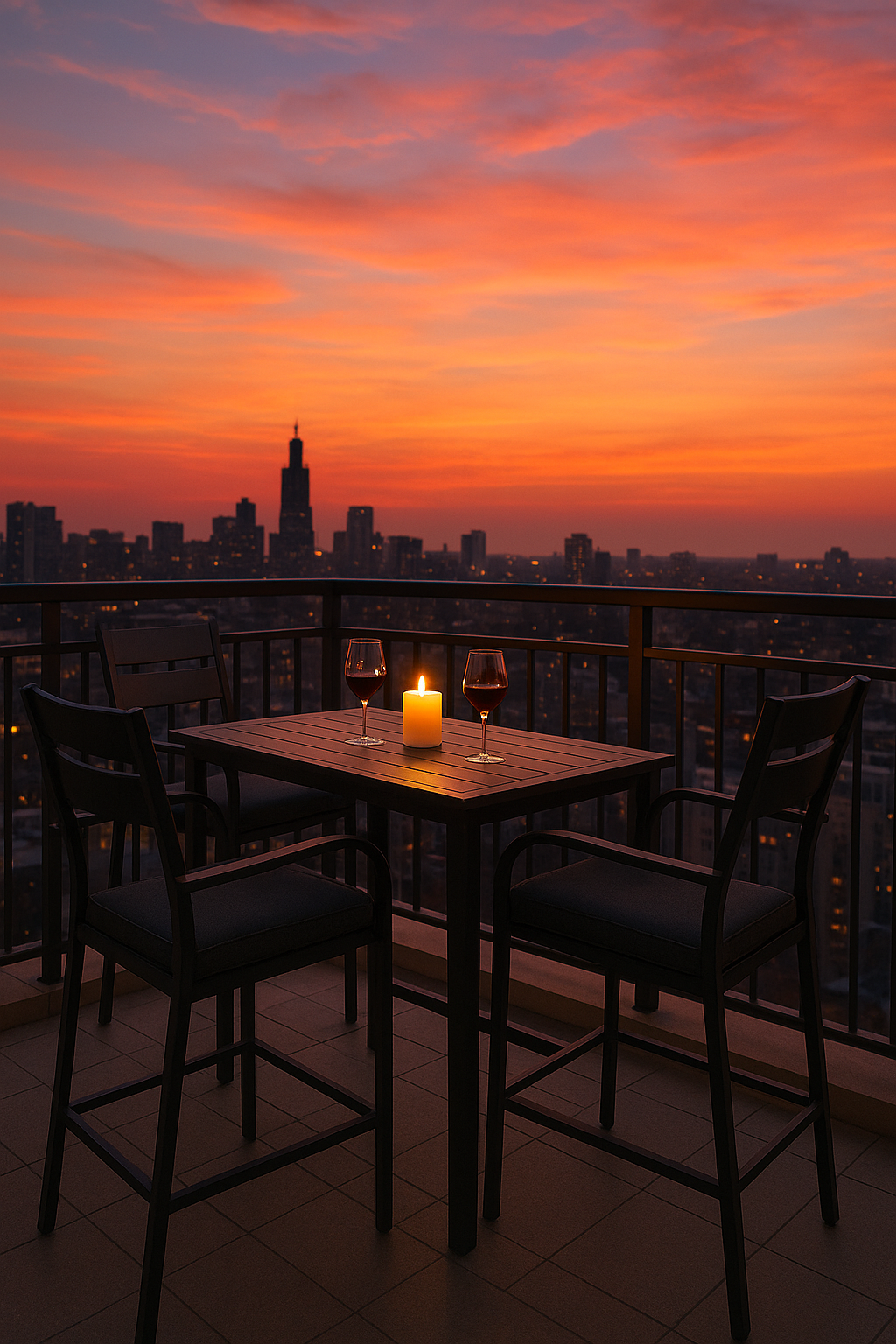 Outdoor Bar Set 5-Piece